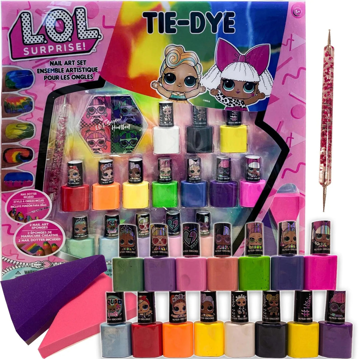 LOL Surprise Nail Polishes 15-Pack MGA