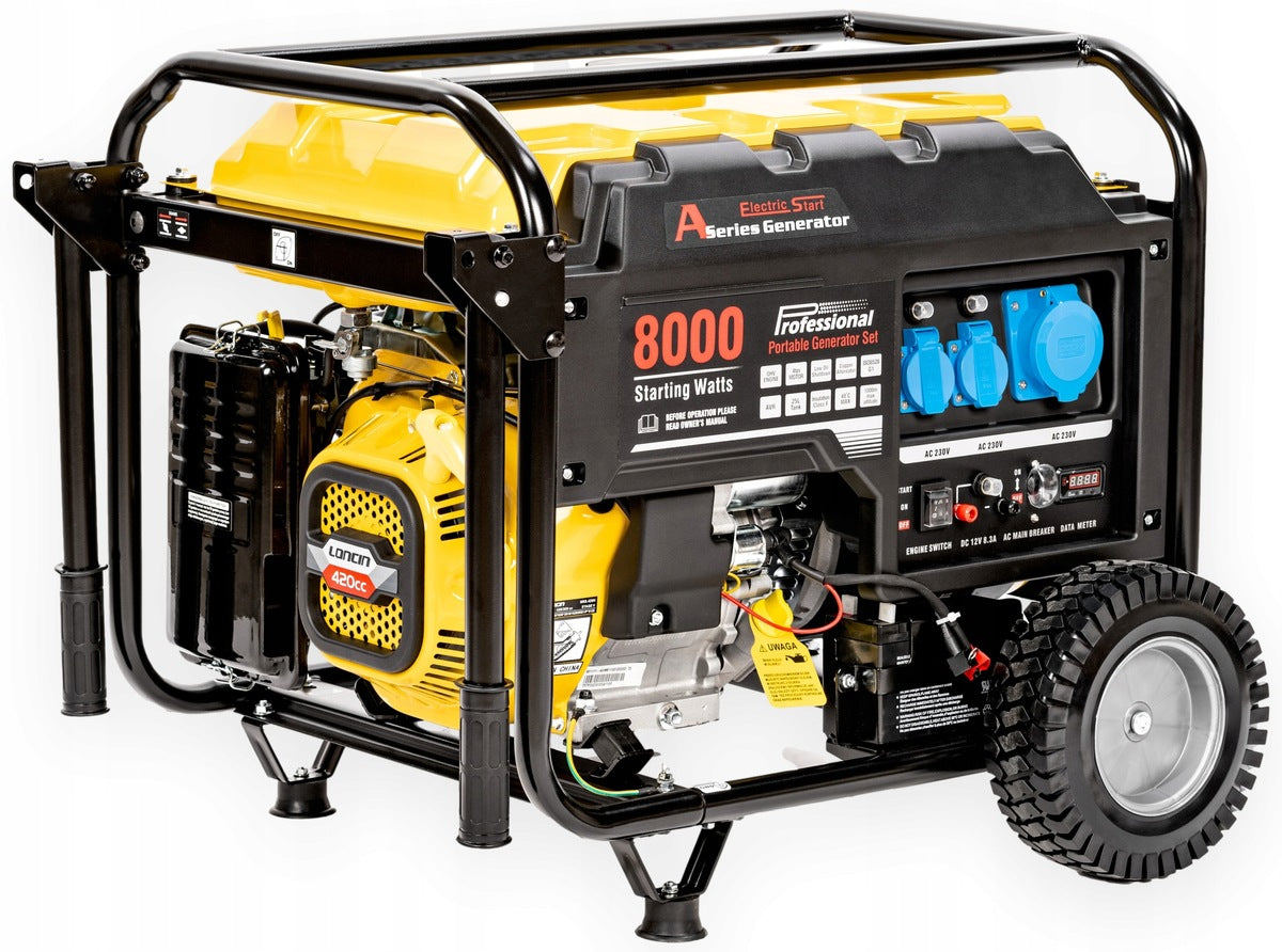 LONCIN LC8000D-AS-1F POWERFUL GENERATOR 230V AVR 6,5kW