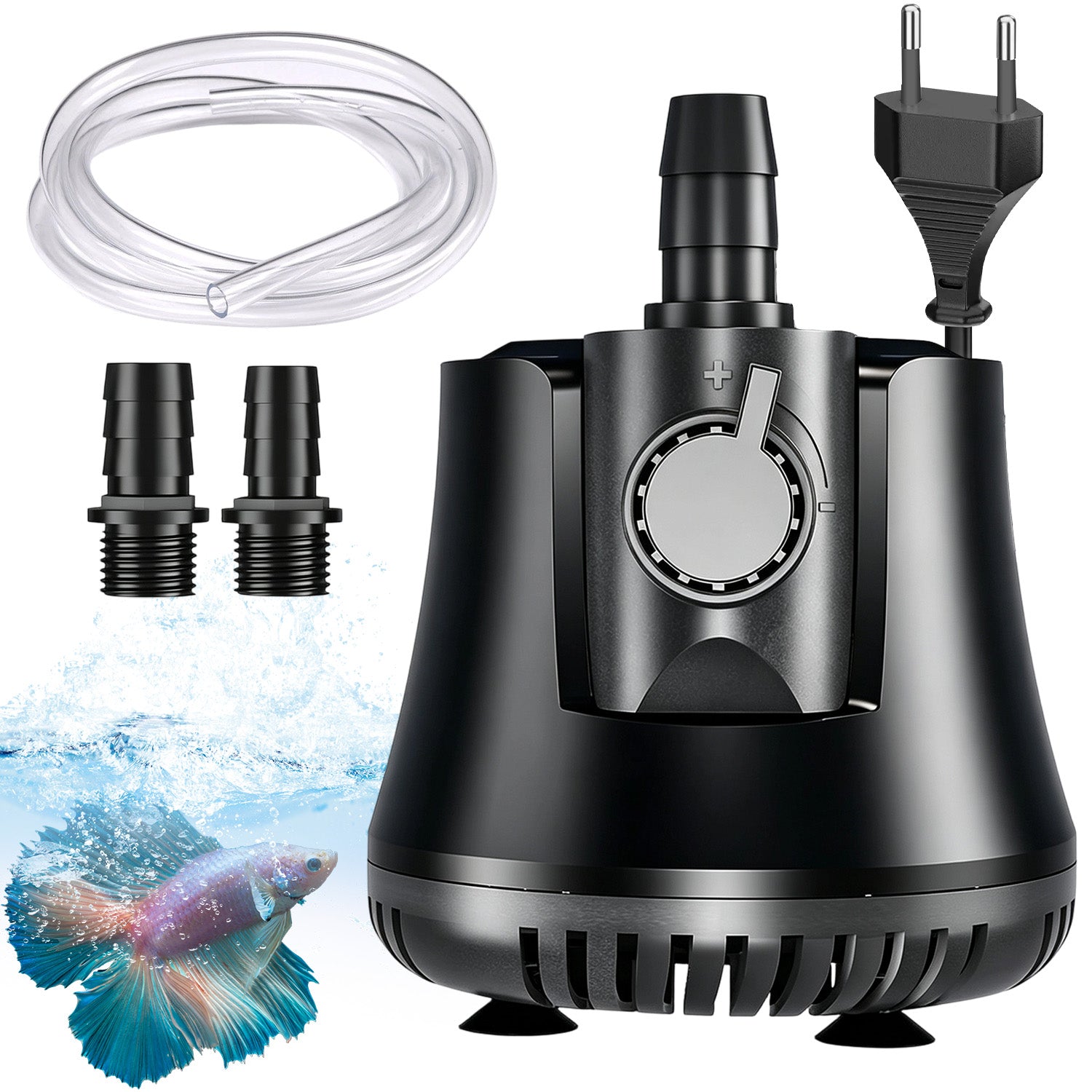 LOW IMMERSION PUMP 1500L/H 25W FOR AQUARIUM PUMPING HEIGHT 1,8 M