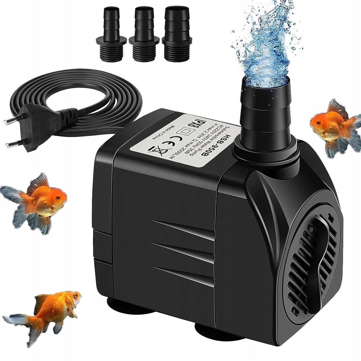LOW IMMERSION PUMP 2000L/H 35W Aquarium Ultra Quiet Pond Pump