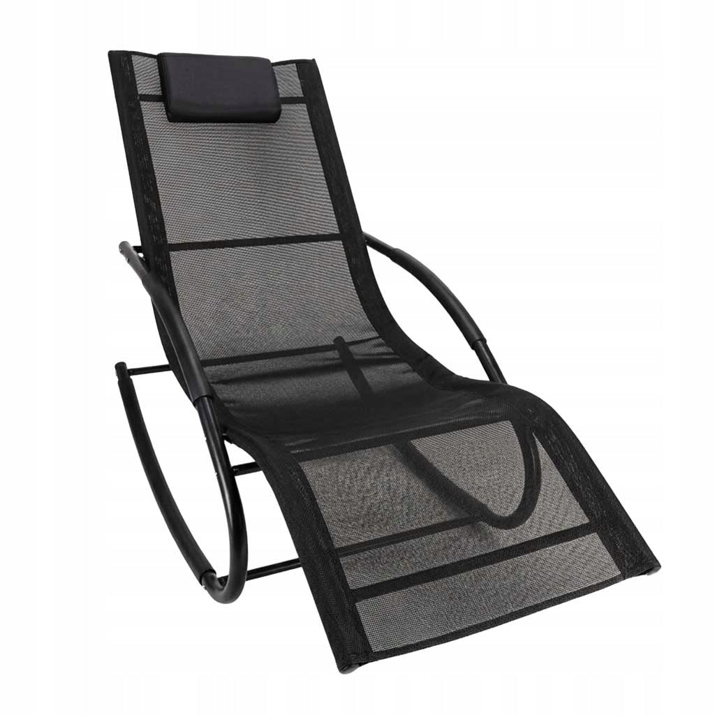 LUARO Garden Sun Lounger with Headrest Brand KIK