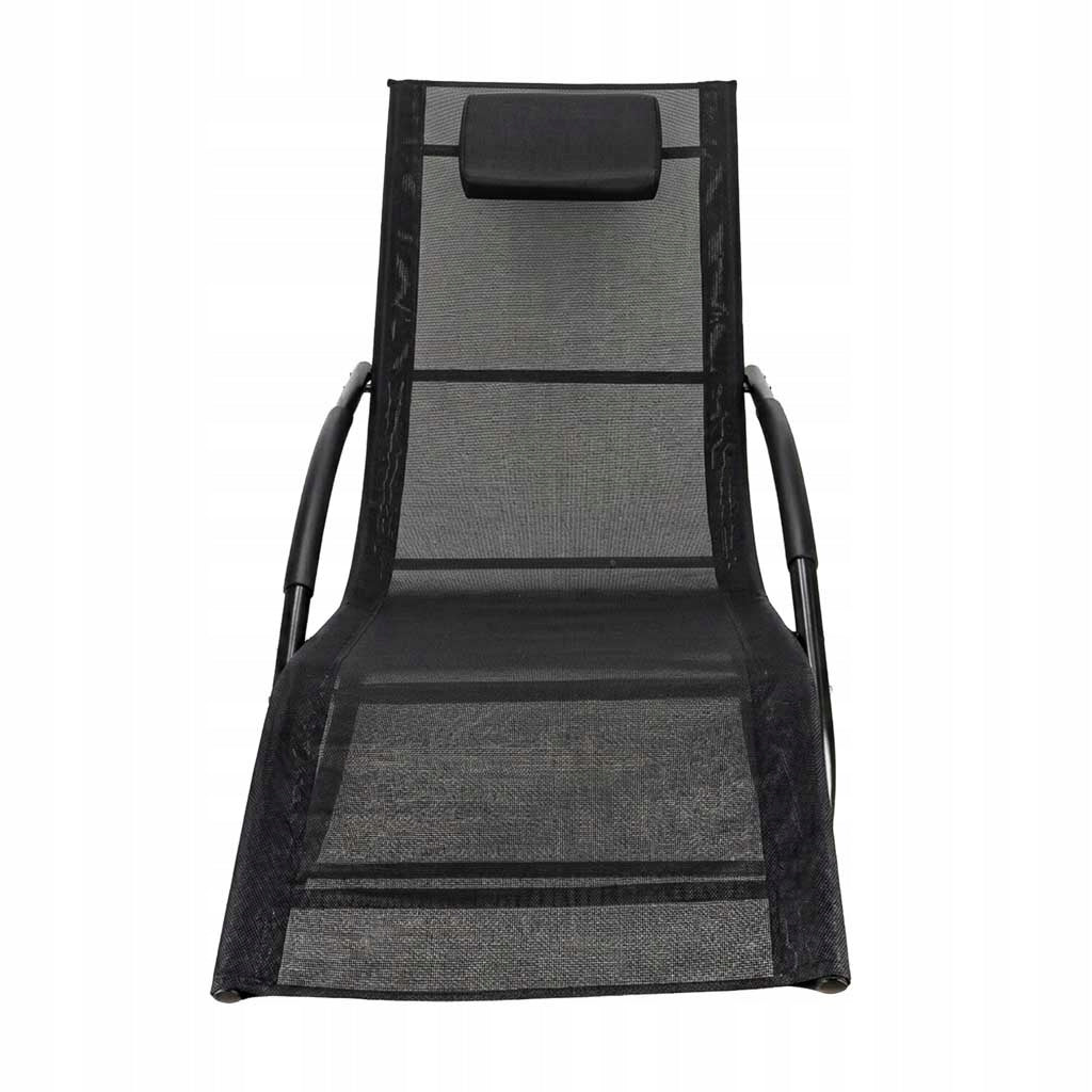 LUARO Garden Sun Lounger with Headrest Weight 11.5 kg