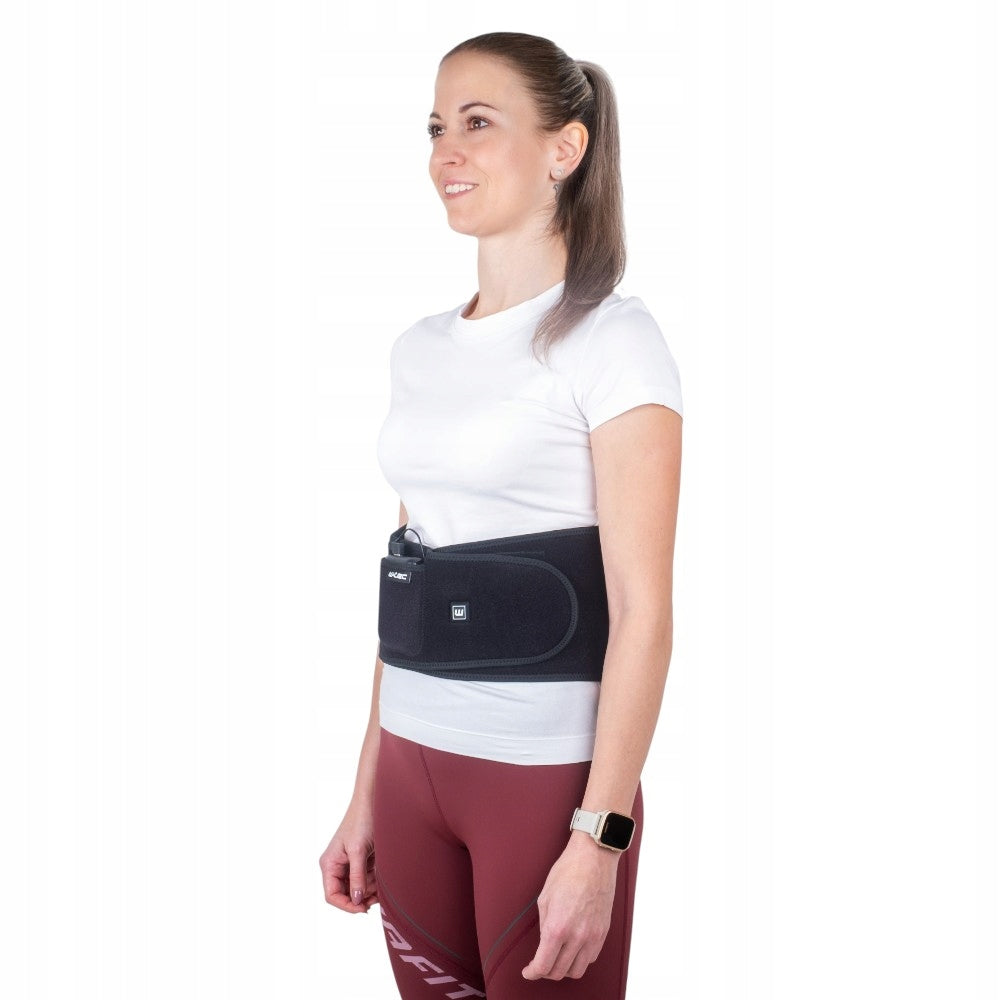 LUMBAR BACK HEATING BELT W-TEC HEATBELT XL–4XL HEATED FOR USB PAIN Medical device type accessories for a medical device or a product without an intended medical purpose