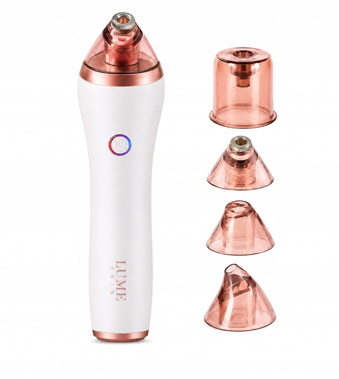 LUME SKIN DIAMOND PRO BLACKHEAD VACUUM CLEANER MICRODERMABRASION FACIAL SCRUB