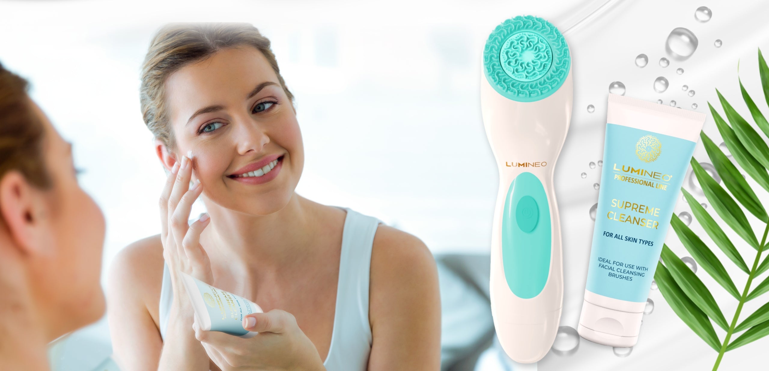 LUMINEO face wash brush rotary sonic each complexion + bio gel EAN (GTIN) 5904726872482