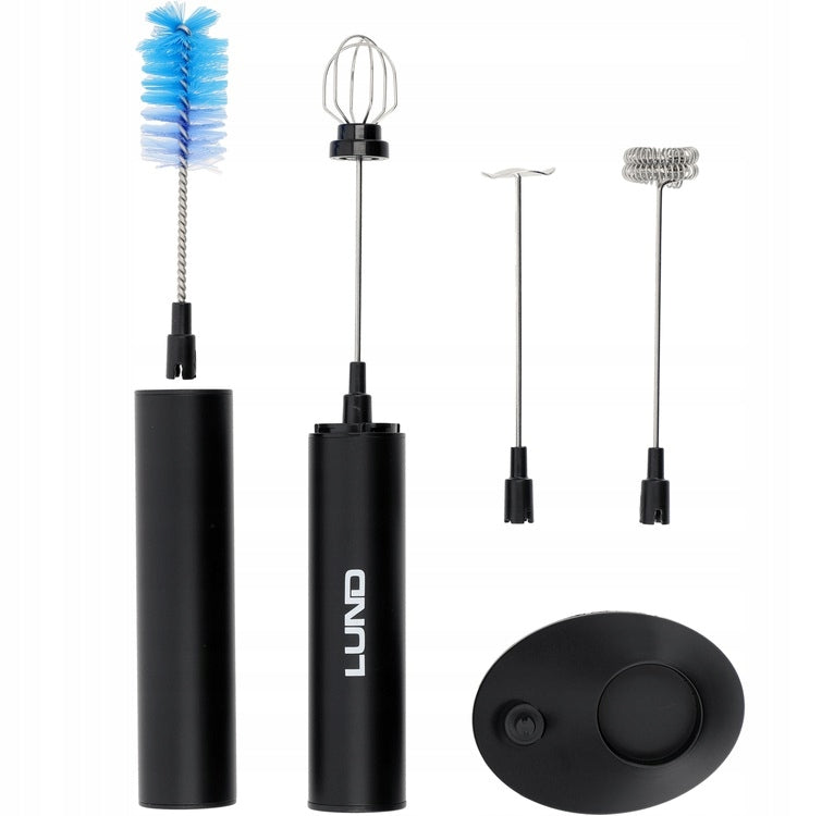 LUND WIRELESS MILK FROTHER 3,7V 4in1 FOR MILK FROTHING10W 68478