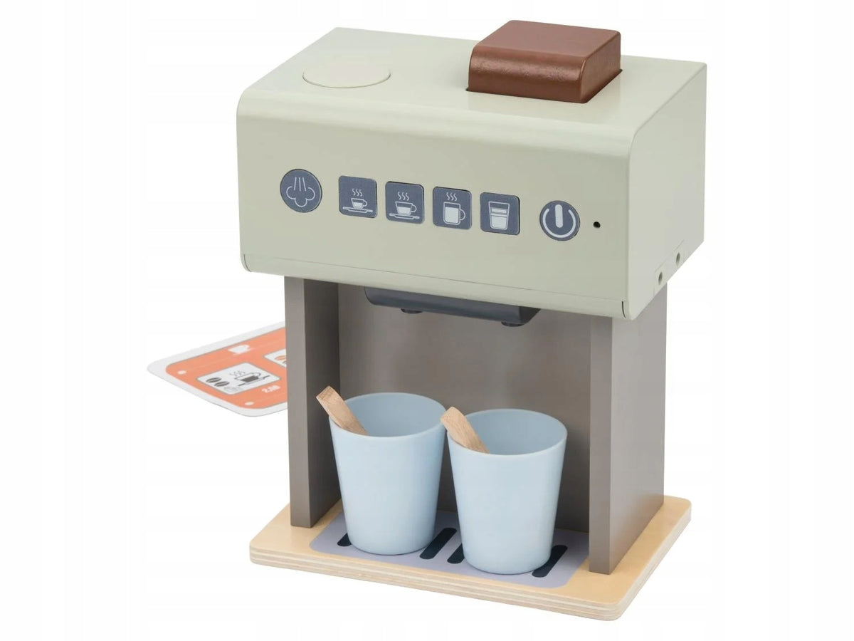 LUPILU Premium Wooden COFFEE MAKER - Kitchen Play Accessories