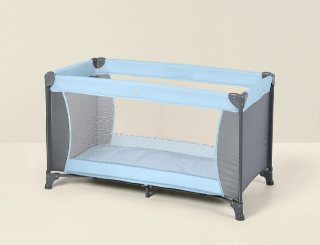 LUPILU Travel cot folding blue 120 x 60 for babies Packaging status original