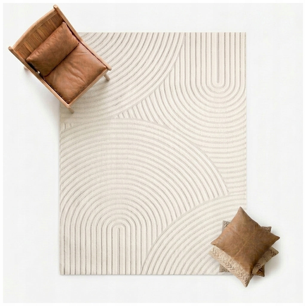 LUXURY CARPET 160X230 CM PERFECT FOR ANY INTERIOR CAMPINO 220 CREME