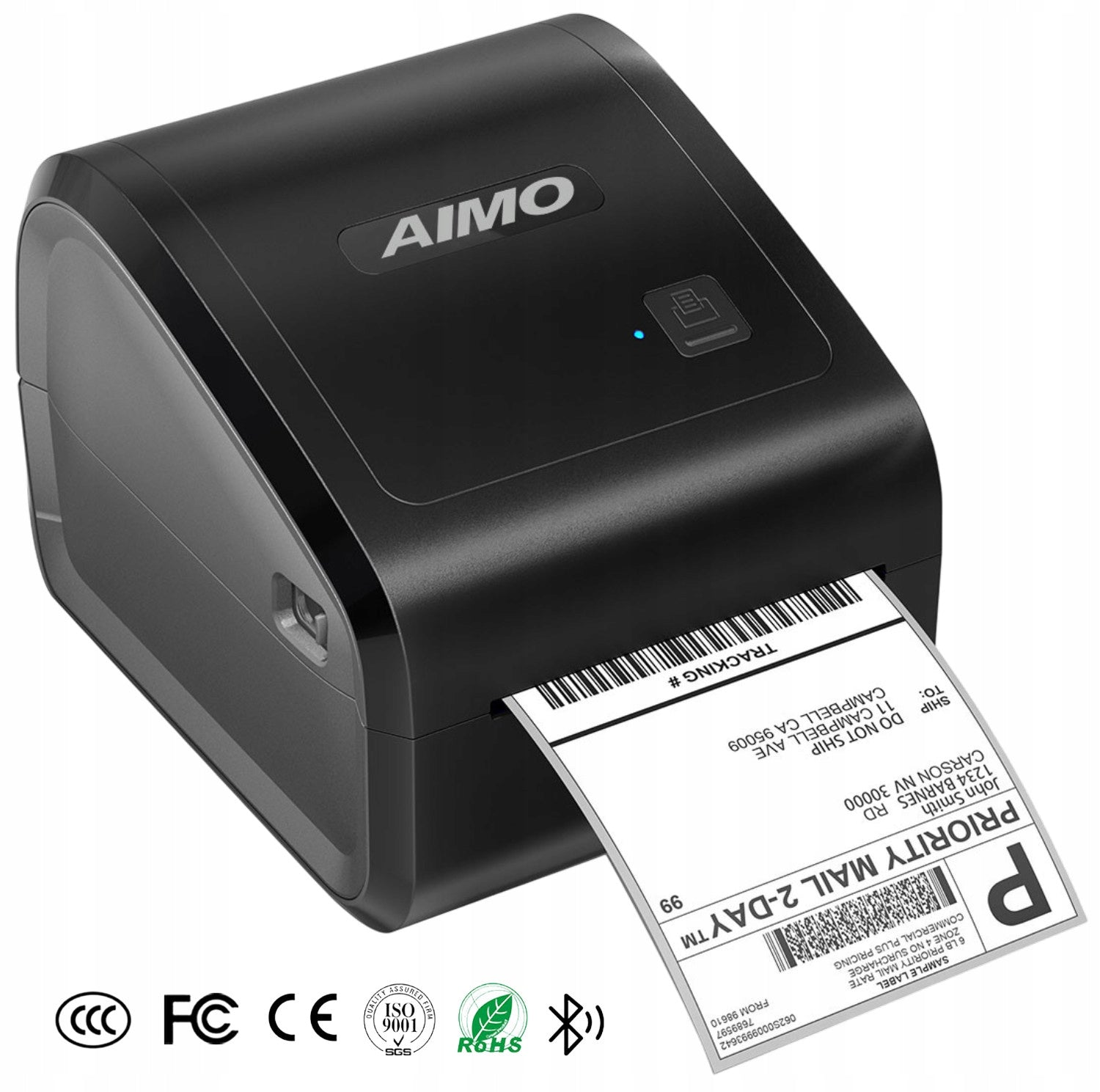 Label Printer AIMO Phomemo D550BT 115mm BT Bluetooth PC USB courier
