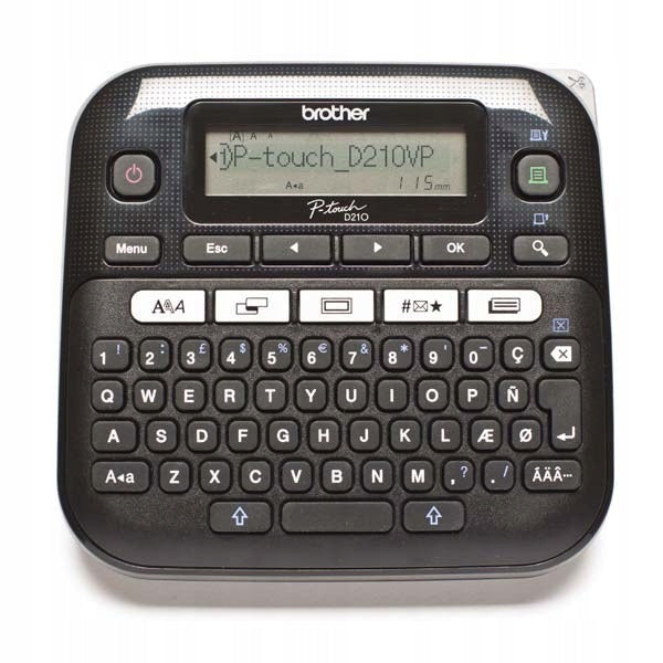 Label printer Brother PT-D210 20 mm/sec label 6,9,12mm Manufacturer Brother