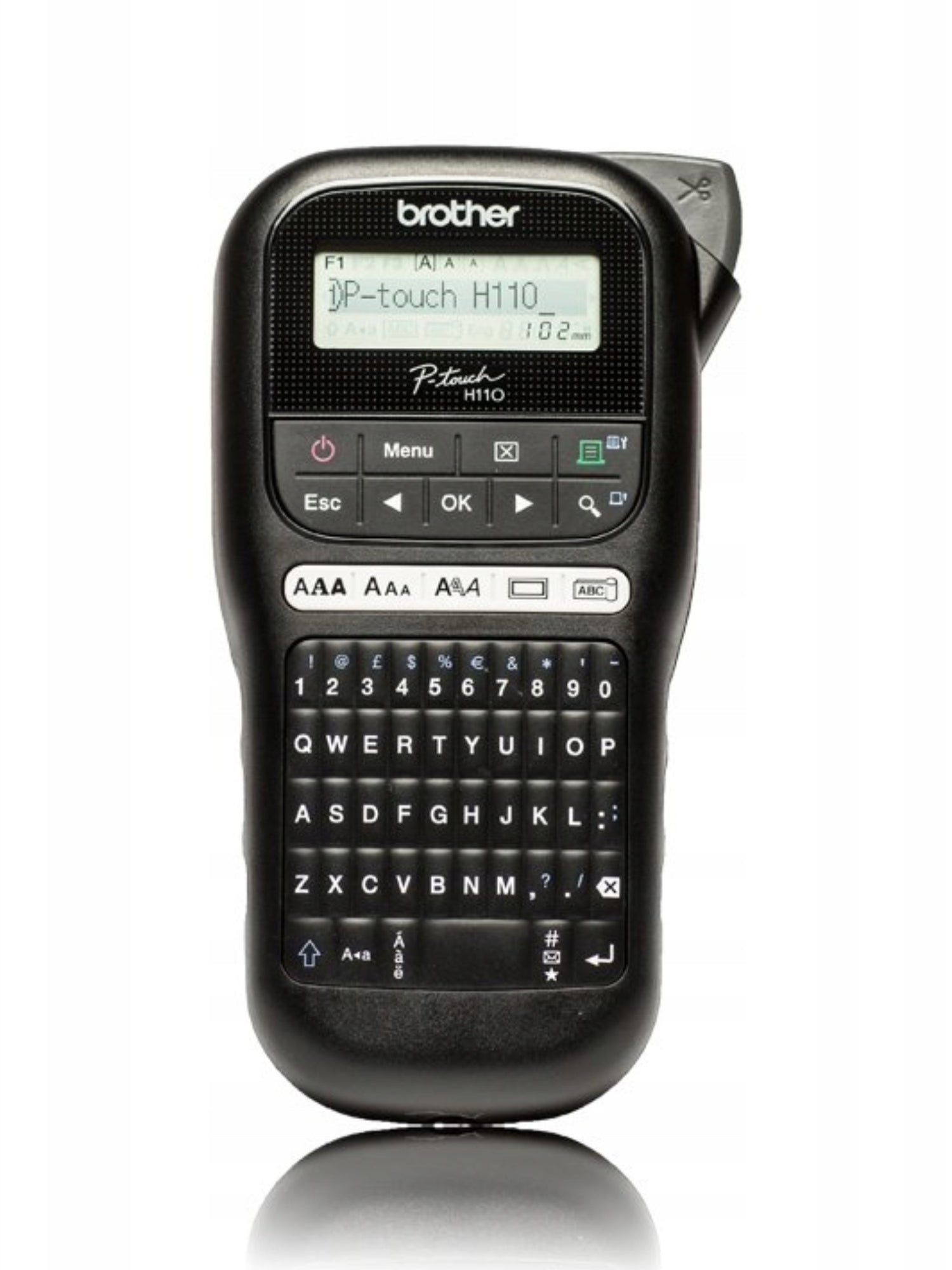 Label printer Brother PT-H110 suitcase + TZe-231 holster case set TZ231 Manufacturer Brother