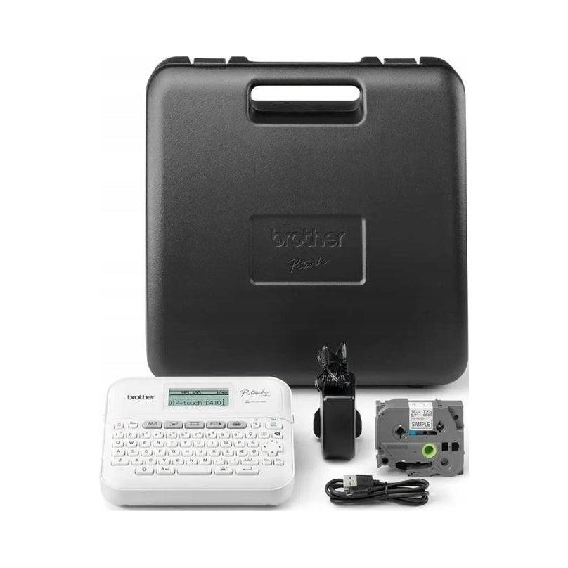 Label printer Brother Ptouch PT-D410VP PTD410VP suitcase set