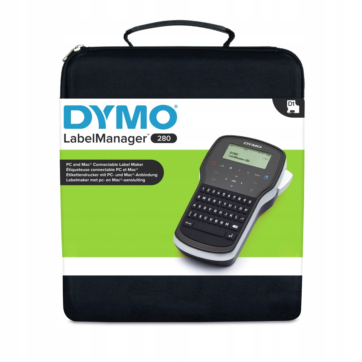 Label printer DYMO LabelManager LM280 suitcase set + tape 45013 Manufacturer code S0968940