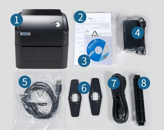 Label printer Matrix thermal USB 104 mm XP-420B Manufacturer code YHD-420B-LABEL-BLACK