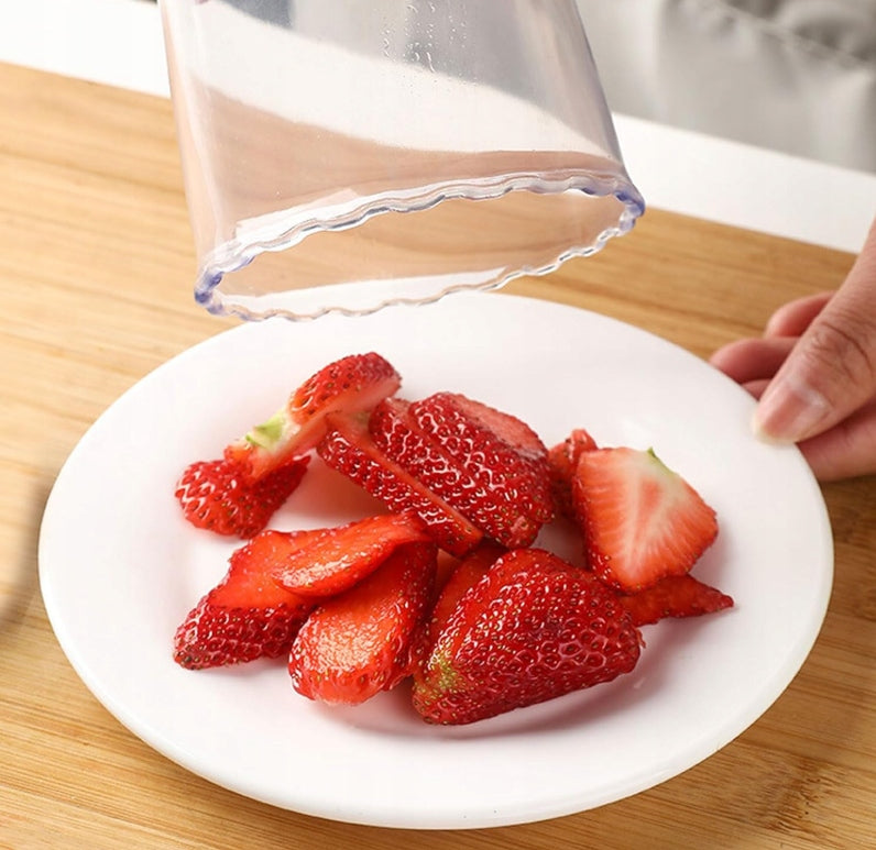 Labor-Saving Stainless Steel Fruit and Vegetable Cutting Mug Brand no brand