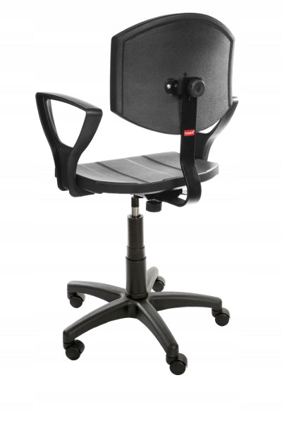 Laboratory Chair Pur-Active Polyurethane Wheels Professional Workshop
