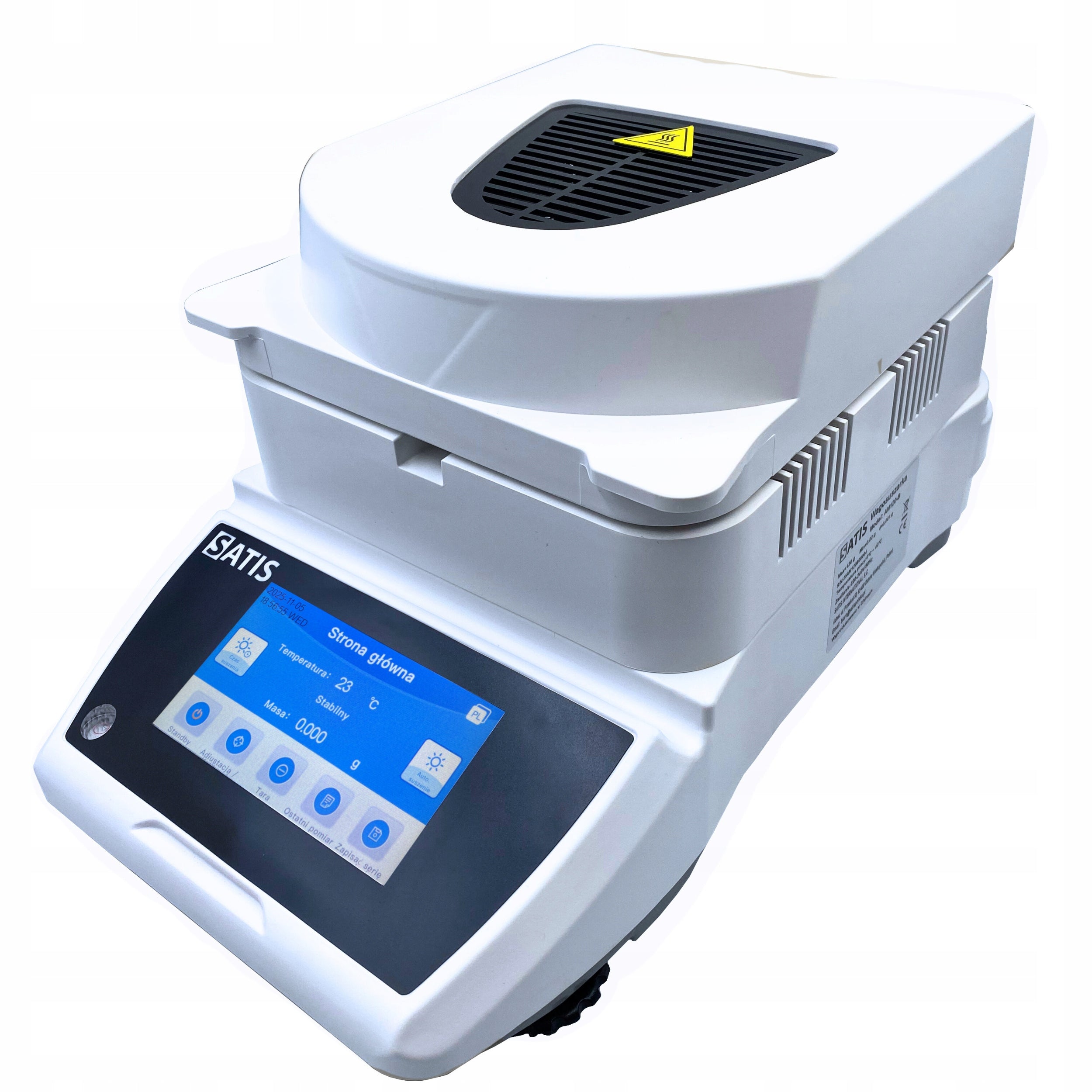 Laboratory moisture dryer SATIS up to 120g electronic accurate precision Brand SATIS