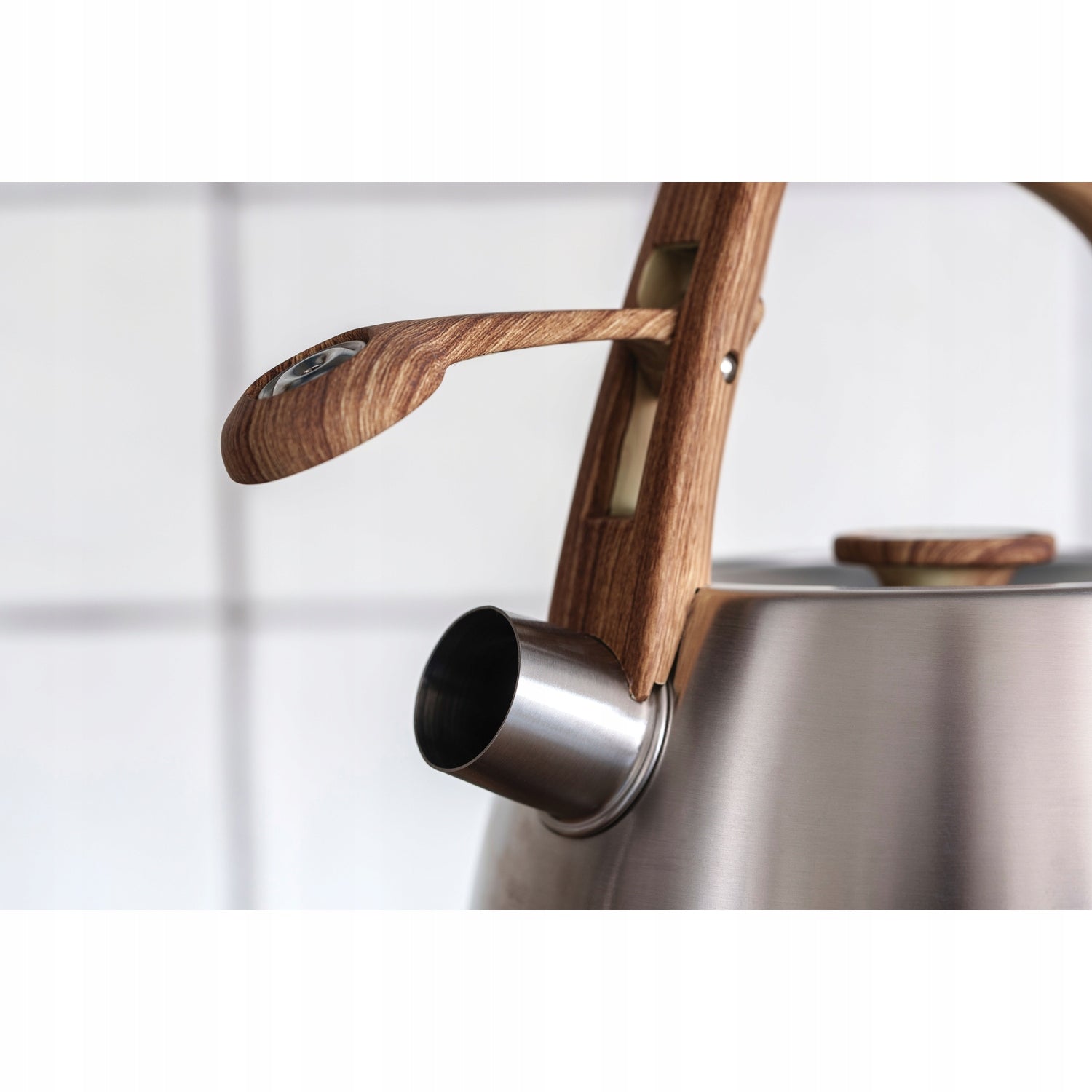 Laguiole Stainless Steel Kettle with Kettle Whistle for Gas Induction Packaging status original