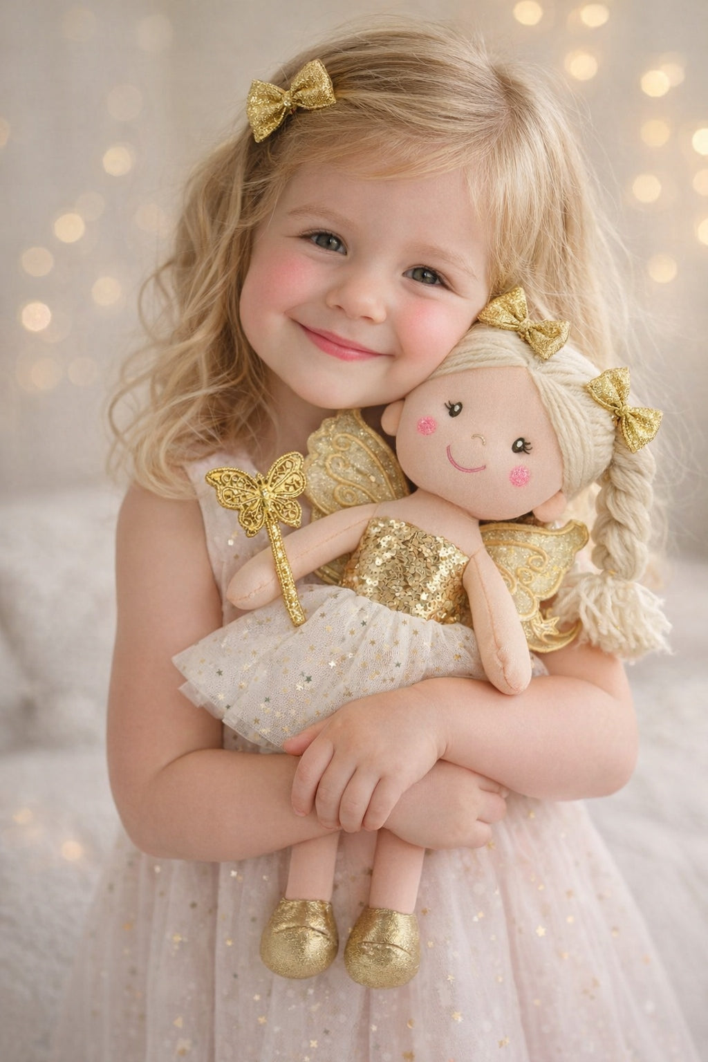 Lalka Rag Plush Toy Fairy Hugging Gift Birthday Children's Day Brand no brand