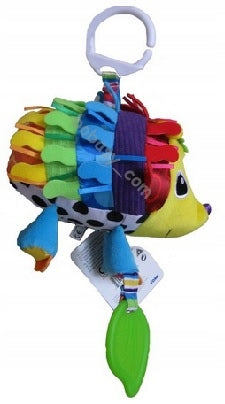 Lamaze Hedgehog Sensory Teether Pendant for Stroller 0m+ Packaging status original