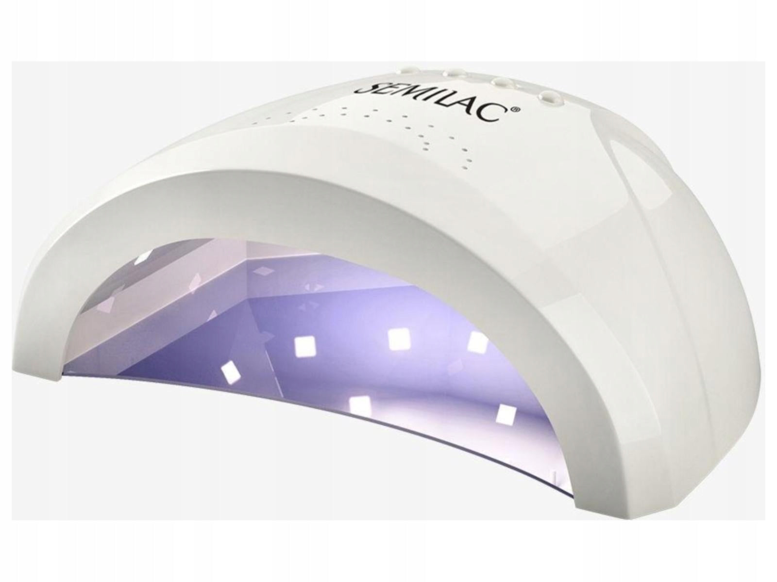 Lamp for Hybrid UV LED 24W/48W White Motion Sensor Semilac Double Power