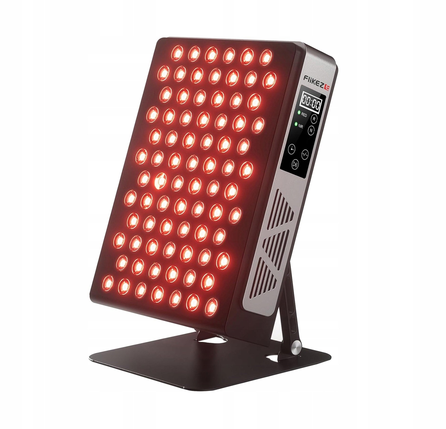 Lamp for light therapy red UV filter adjustable inclination timer Medical device no