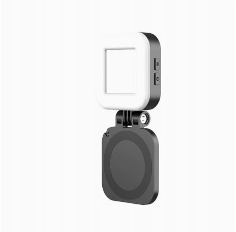 Lampa magnetyczna do telefonu 4 tryby RGB, 750mAh, do selfie