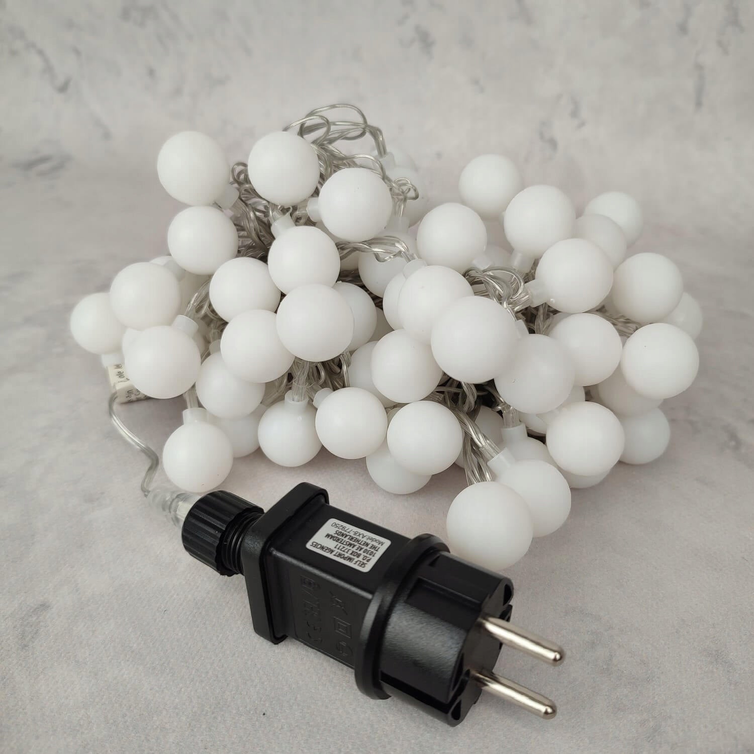 Lamps GARLAND lights for garden gazebo balcony long 16 m garland balls Number of light points more than 50