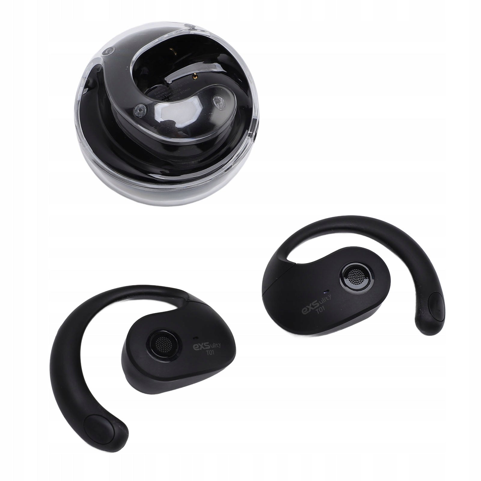 Language Translator Earbuds 144 languages online black Brand no brand