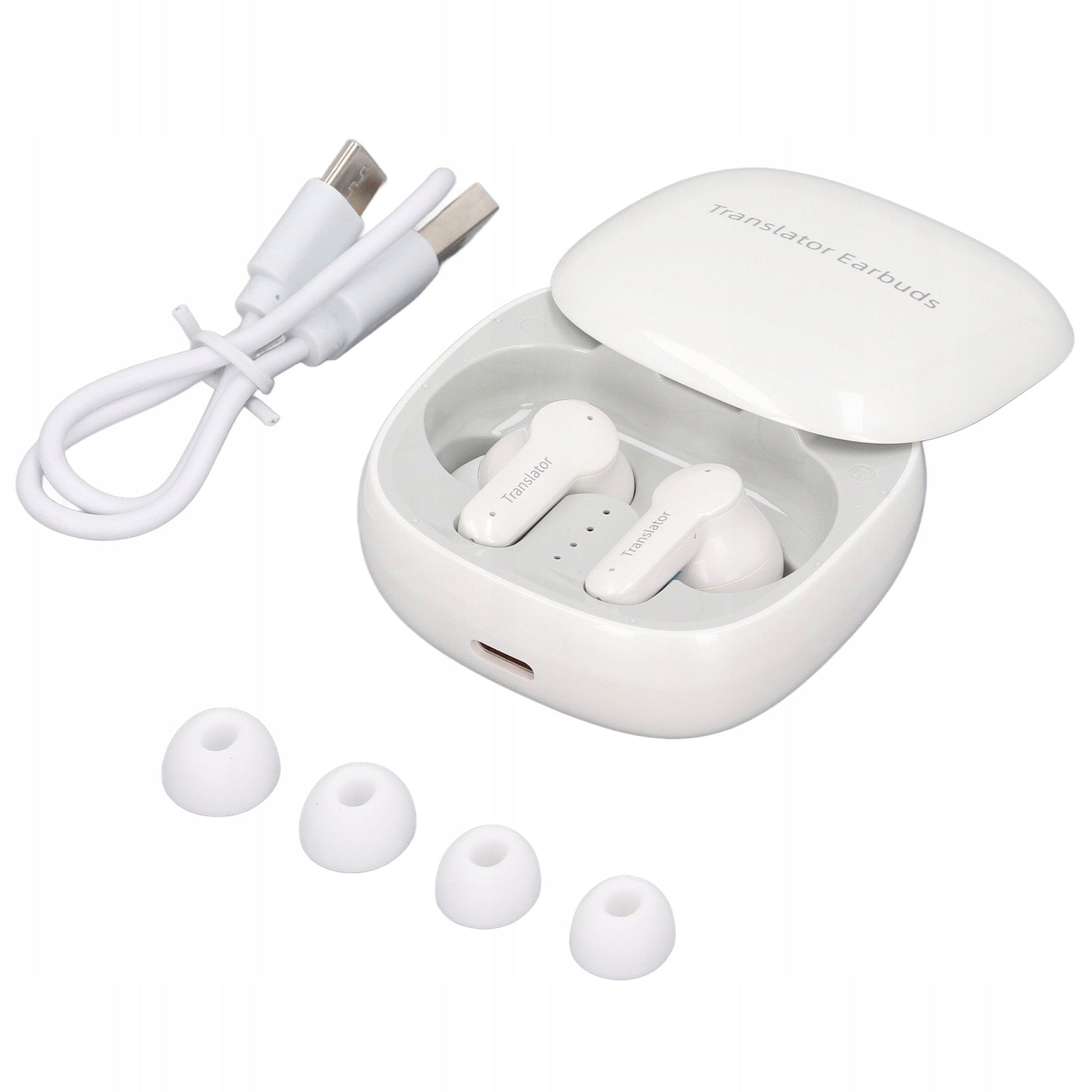 Language Translator Earbuds Noise Cancelling Translation 47 Model 3161OYYJ