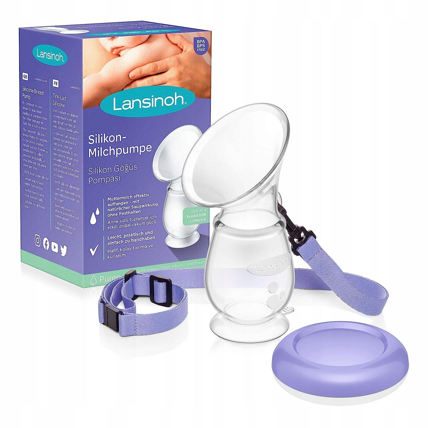 Lansinoh breast pump food collector