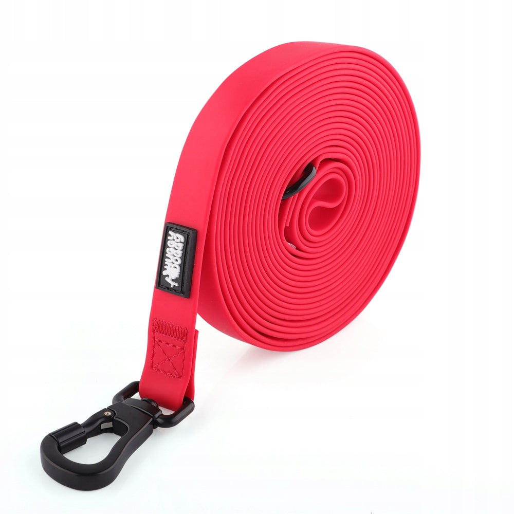 Lanyard 3m for dog training waterproof pvc HUGGY DOGGY long cord strong S Manufacturer code Smycz treningowa 10m 8m 5m 3m wodoodporna