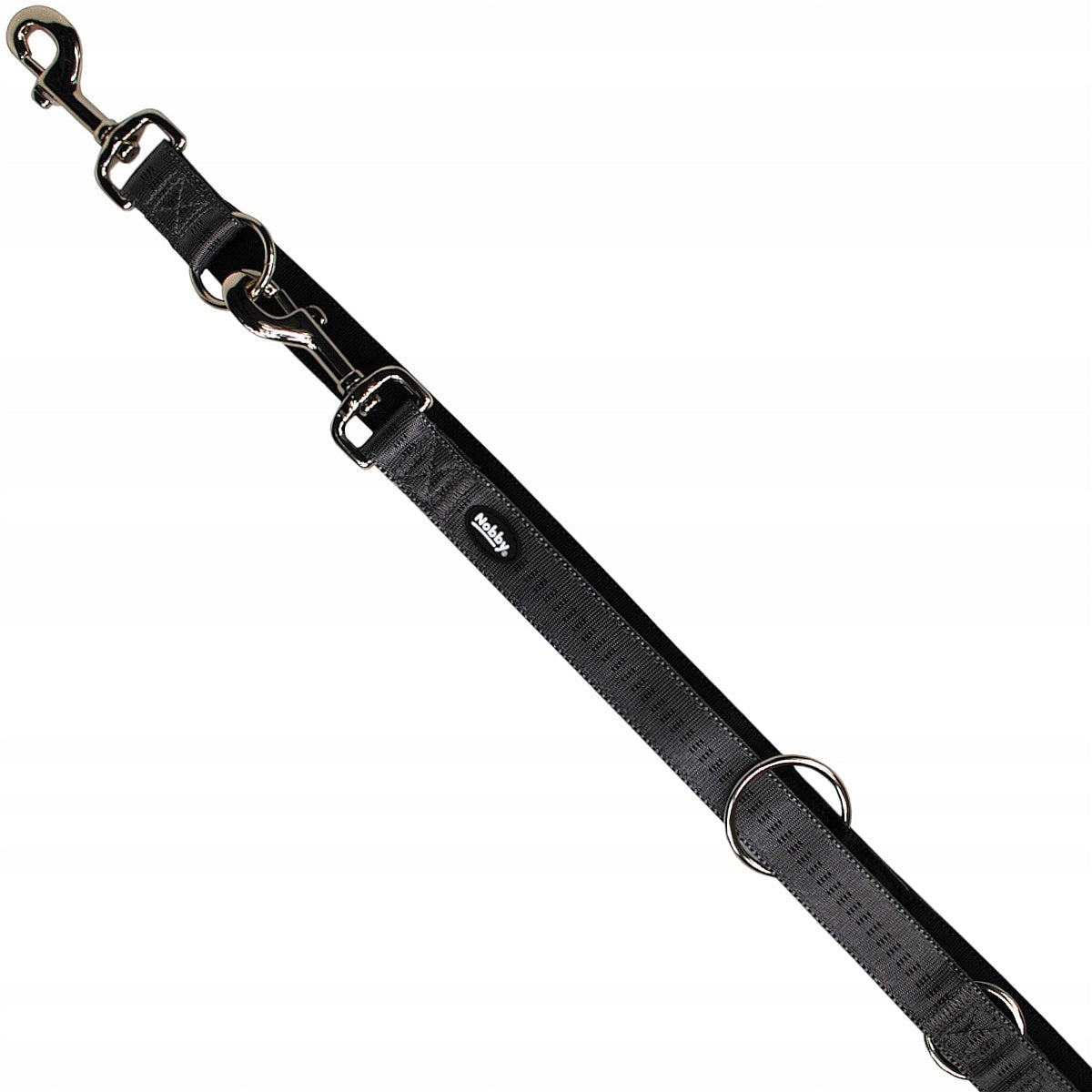 Lanyard Premium NOBBY SOFT GRIP XS 10mm/200cm GRAPHITE