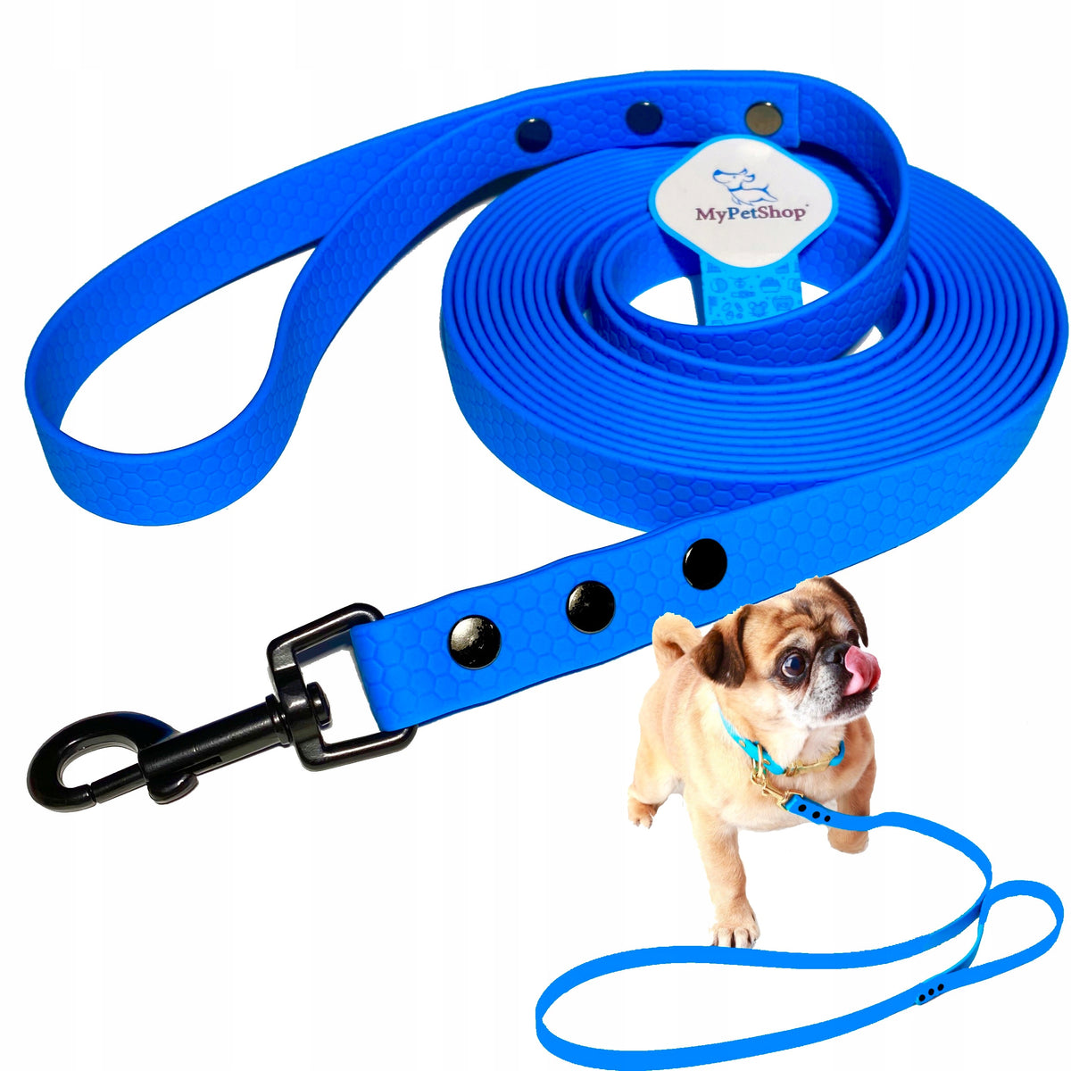 Lanyard for Dog Training Biothane Waterproof 10 m. Very strong 20mm. Packaging status original