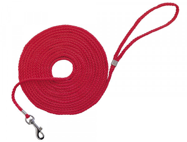 Lanyard - long training cord for dog or cat Nobby Ø 5mm / 5m red