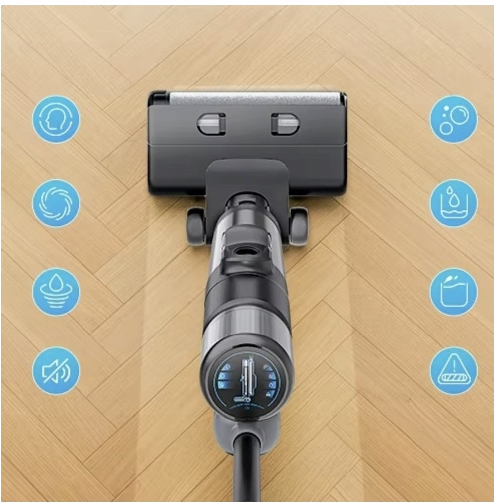 Laresar M3 Vertical Cordless Washing Vacuum Cleaner HEPA Kit Wet Dry Maximum power 230 W