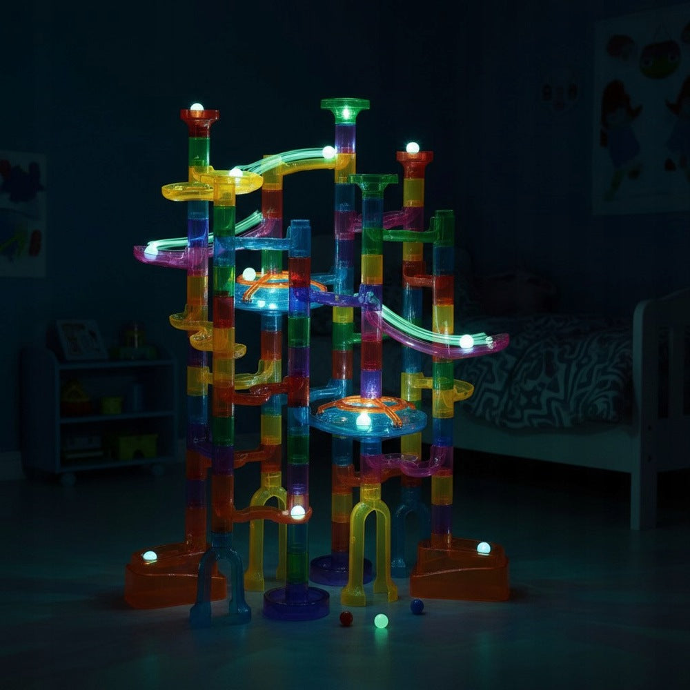 Large Ball Track Kulodrom 150 El Glowing Construction Balls For Children 3 Packaging status original