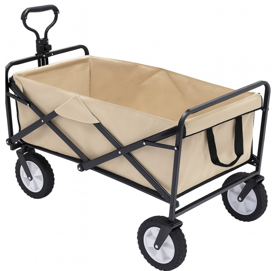 Large Beach Tourist Trolley Folding Transport Garden Camping Brand Anytech