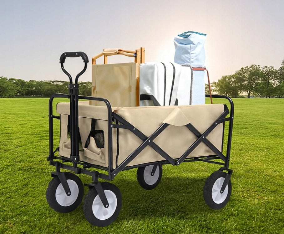 Large Beach Tourist Trolley Folding Transport Garden Camping Manufacturer code Duży Wózek Turystyczny Plażowy Ogrodowy