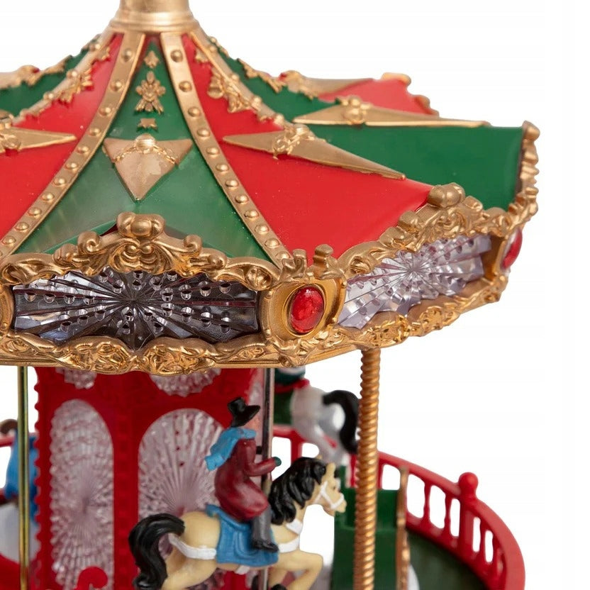 Large Carousel Magic Village LED Winter Town Christmas Village Manufacturer code 8718964196760