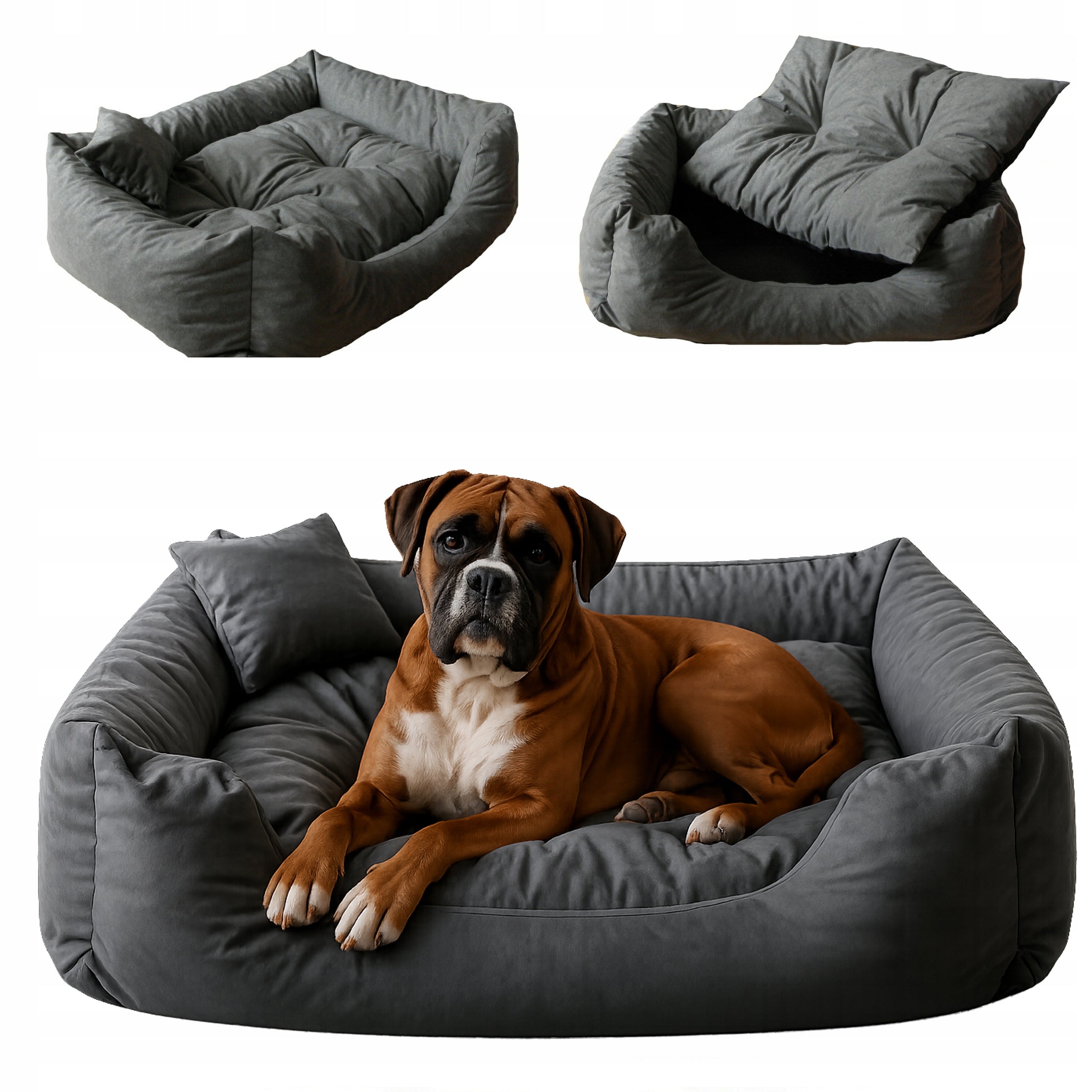 Large Dog Bed XXL Soft Bed Playpen 100x80 made in Poland