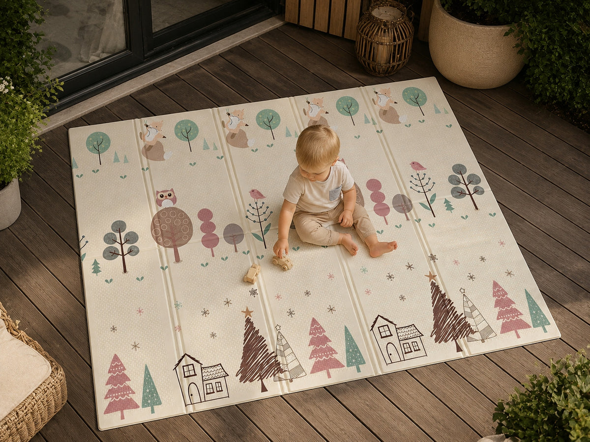 Large Educational Foam Mat 150x200 cm Folding Double Sided XPE (I055) Manufacturer code I055