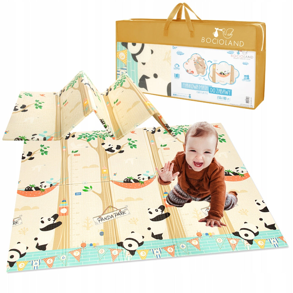 Large Foam Mat 150x180 cm DOUBLE-SIDED SOFT THICK - fun, crawling Manufacturer code BL128