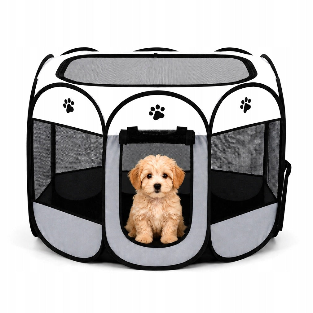 Large Folding Playpen For Dog Cat Rabbit Puppies Animal XXL 59x114cm Trade name Kojec legowisko dla psa kota zagroda klatka duży wymiar 114cm