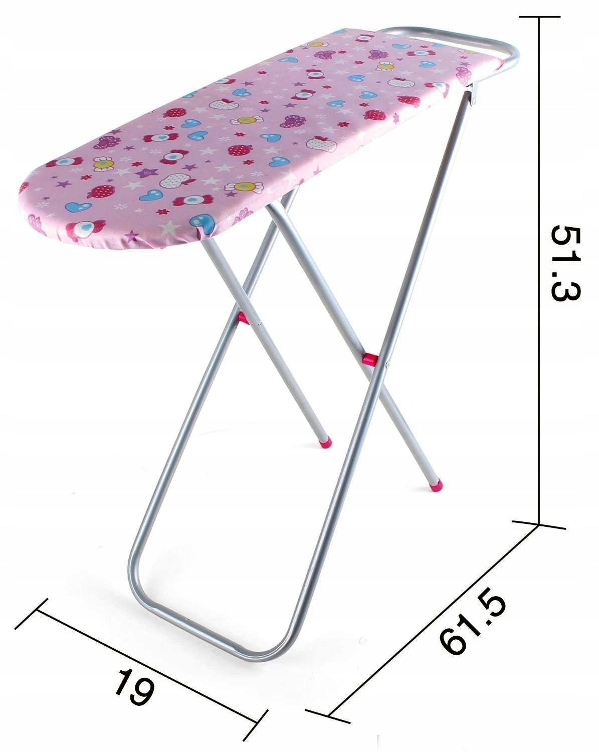 Large IRONING BOARD FOR CHILDREN FOLDING metal toy 62 cm Brand Madej
