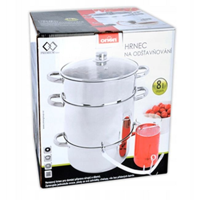 Large JUICER Syrup Juice Pot Steamer 8L ORION Brand no brand