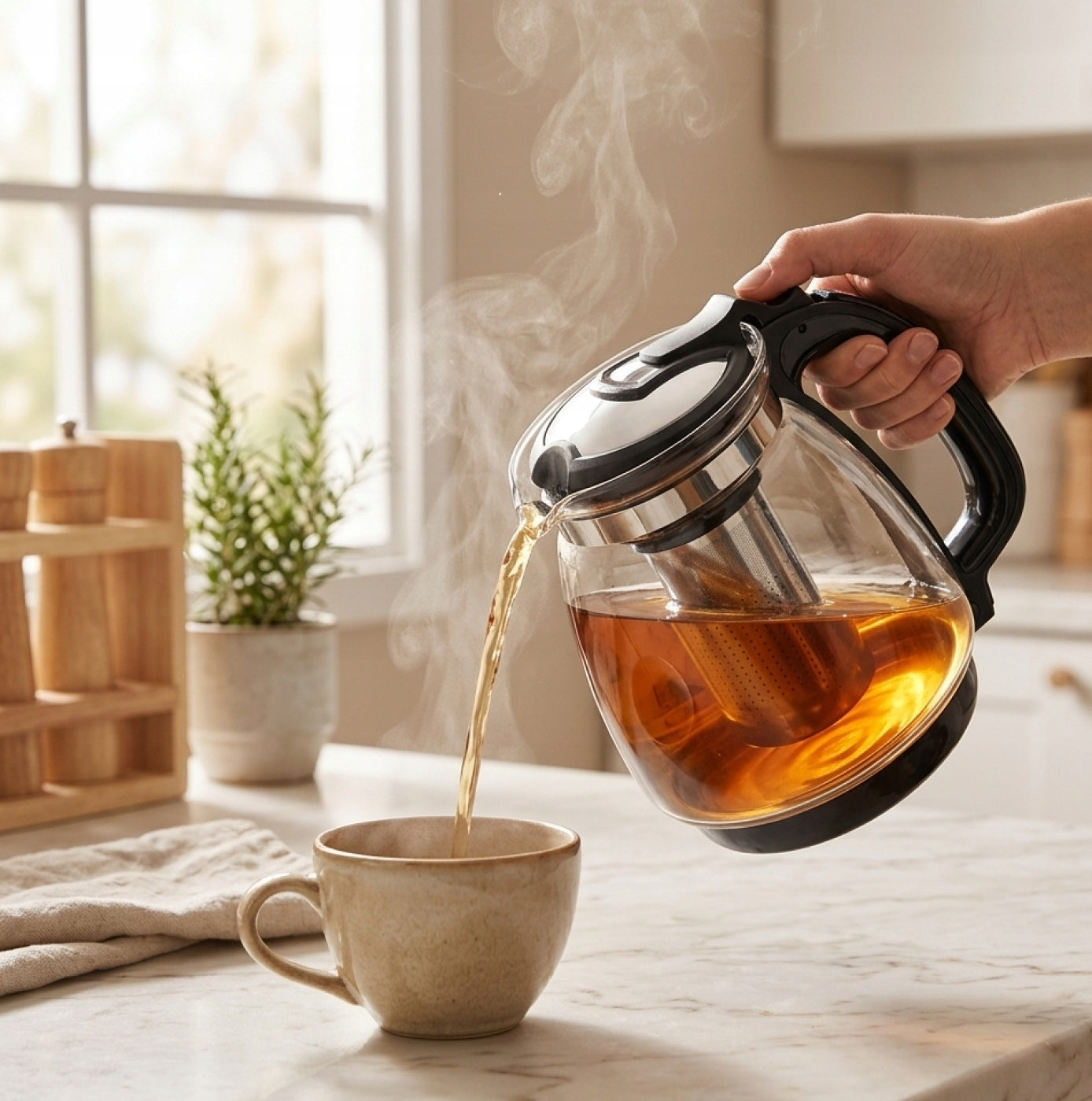 Large Jug 2200ml with Premium Glass Tea Maker Altom Manufacturer code 020302391