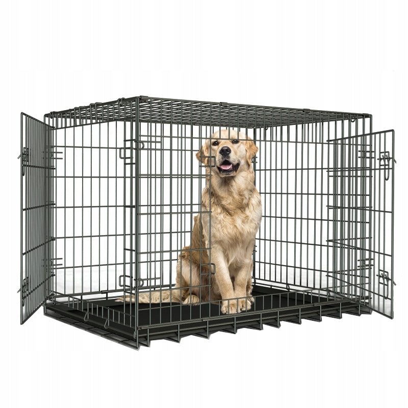 Large Kennel Dog Cage for Car Transporter Metal 91x60x66 XXL Manufacturer code GG-P91x60x66 Kojec Duża Klatka dla Psa