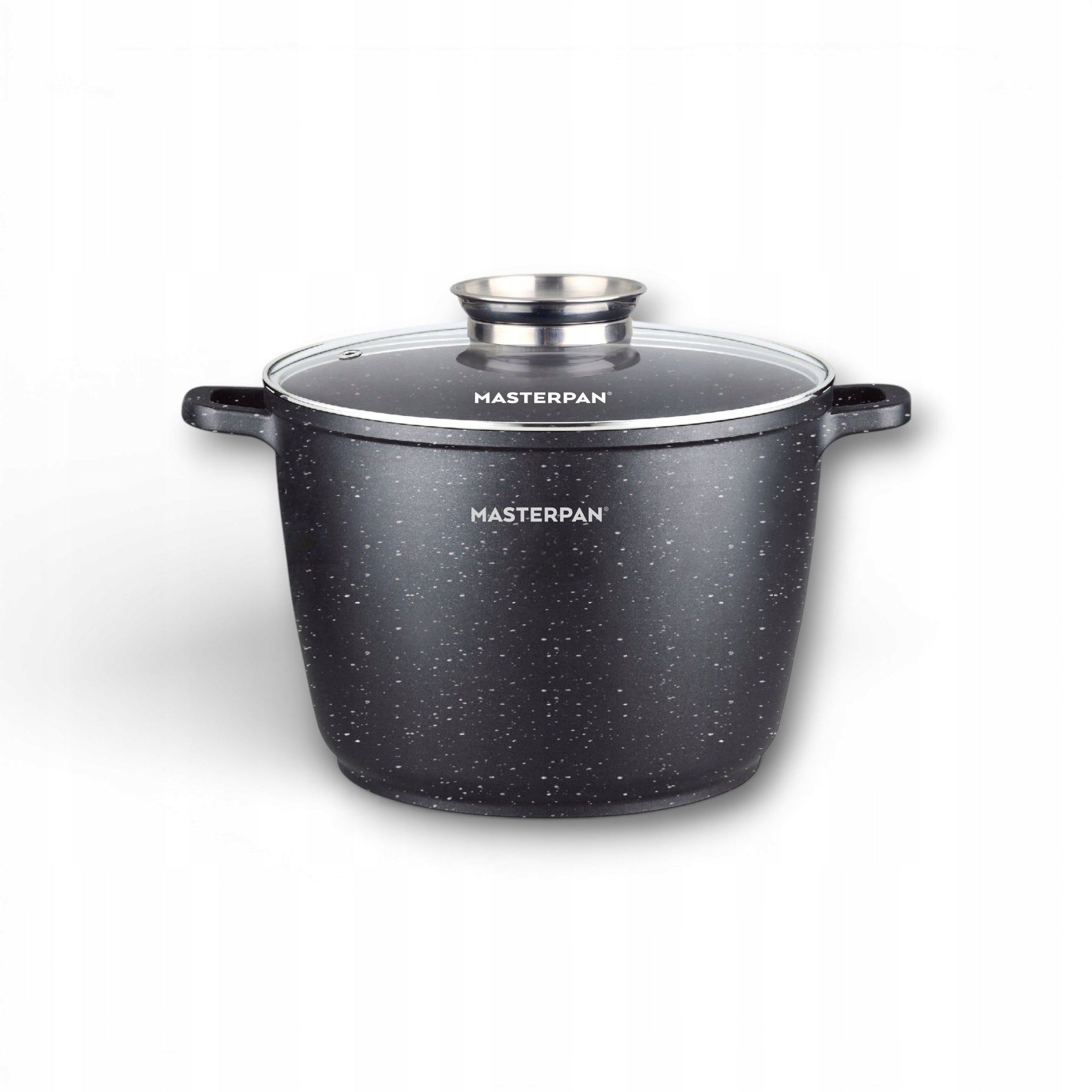 Large Marble Pot 7L with Lid and Aroma Knob System 24cm